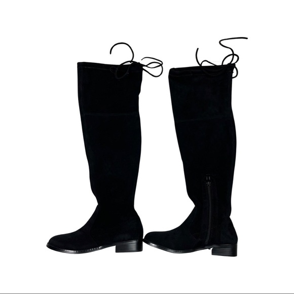 Very Volatile Textile Over The Knee Boots NWOB - Picture 4 of 10